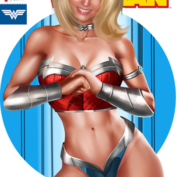 BLONDE WONDER WOMAN