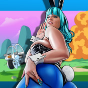 BULMA BUNNY DRAGON BALL Z