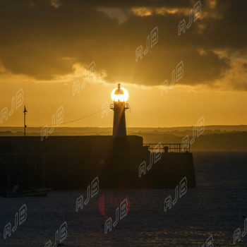 Dawn Reflection, St Ives, Cornwall.