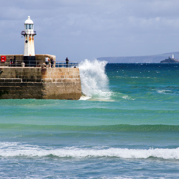 Incoming Tide, St Ives, Cornwall.