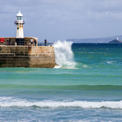 Incoming Tide, St Ives, Cornwall.