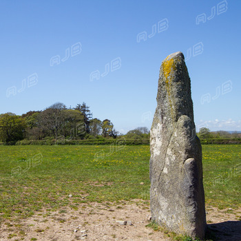Long Stone, Tremenhere, St Keverne, Cornwall.