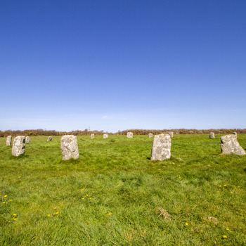 Merry Maidens Stone Circle, Cornwall.