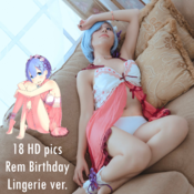 Rem Birthday Lingerie photoset