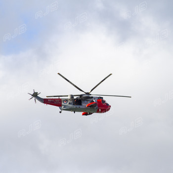 Rescue 30_2, Over Marazion, Cornwall.
