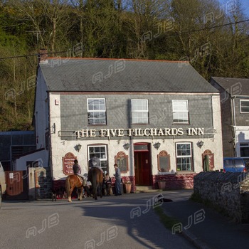 The Five Pilchards, Porthallow, St Keverne, Cornwall.