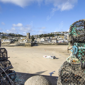 Tides Out, St Ives, Cornwall.