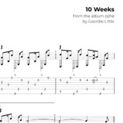 10 Weeks (Tab/Notation + mp3)