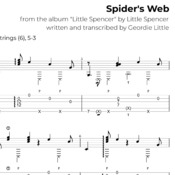 Spider's Web (Tab/Notation + mp3)