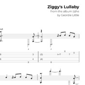 Ziggy's Lullaby (Tab/Notation + mp3)
