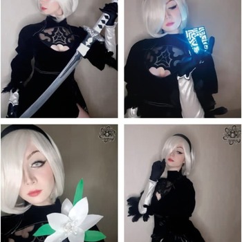 2B (Nier Automata) Cosplay Photoset + bonus ;) <3