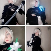 2B (Nier Automata) Cosplay Photoset + bonus ;) <3