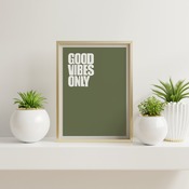 Good vibes only... Inspirational Typography Art, Motivational, Positive, Printable Wall Art, Wall Decor, Printable Wall Art