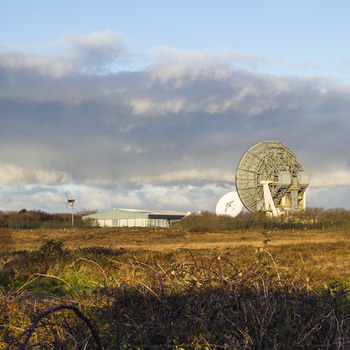 Goonhilly Dishes, Goonhilly, Cornwall.
