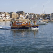 Lifeboat Exercise, St Ives, Cornwall.