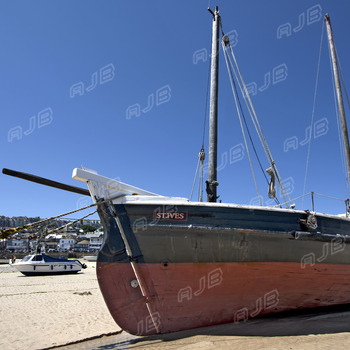 SS679 Stern View, St Ives Harbour, Cornwall.