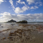 St Michaels Mount Ebb Tide.