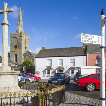 The Square, St Keverne, Cornwall.