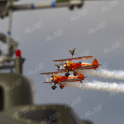 Wing Walkers at Culdrose, Cornwall.