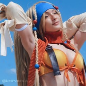 Rikku cosplay photoset