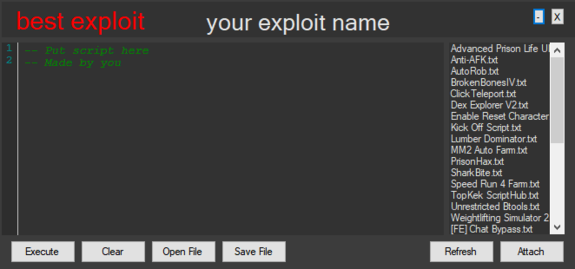 Dex Explorer Script