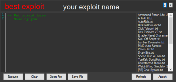 Built-in Auto Clicker Script - ROBLOX EXPLOITING 