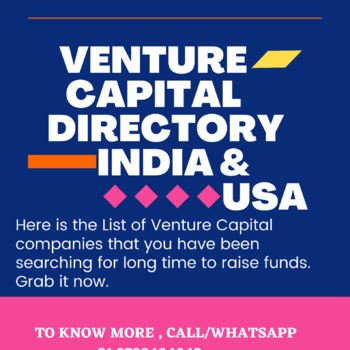 VENTURE CAPITAL DIRECTORY - INDIA & USA