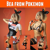 Bea Lewd + Cosplay Set!