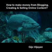 How to Make money from Blogging? A 300 page e-Book by Mr.Gijo Vijayan