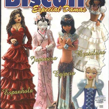 instant download ebook polymer clay dolls beauty ladies in long dress miniature
