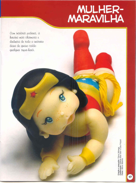 instant download of ebook Making Fantasy Characters in Polymer Clay cartoon movie super woman