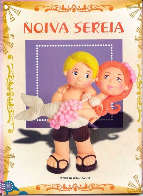 Instant download of ebook mermaid couple  POLYMER CLAY PROJECTS BOOK: Master the techniques and patterns to making polymer clay projects