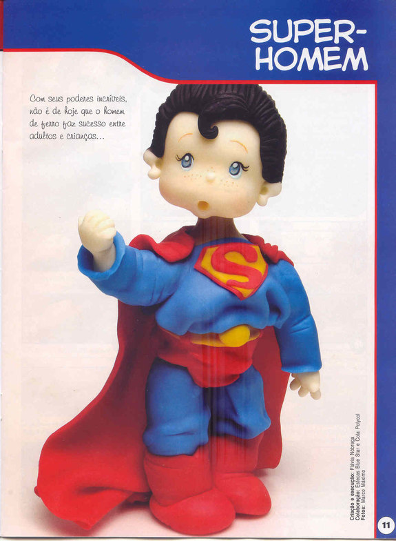 instant download of project Making Fantasy Characters in Polymer Clay of movie cartoon-superstar