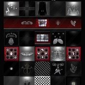 MEGA OFFER twelve Christmas packages 345 pieces of textures  for imvu