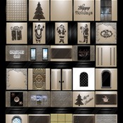 MEGA OFFER twelve Christmas packages 345 pieces of textures  for imvu