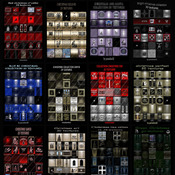 MEGA OFFER twelve Christmas packages 345 pieces of textures  for imvu