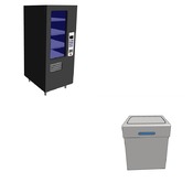 01 SUPPORT & FACILITIES / 29 Vending Machine (Revit families) 