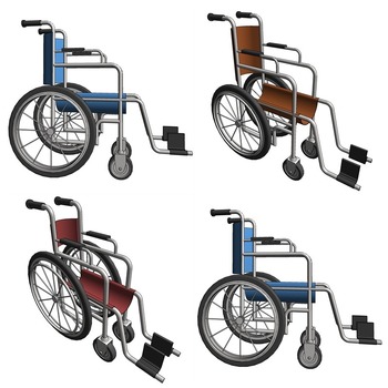 01 SUPPORT & FACILITIES / 30 Wheelchair Alcove (Revit families) 