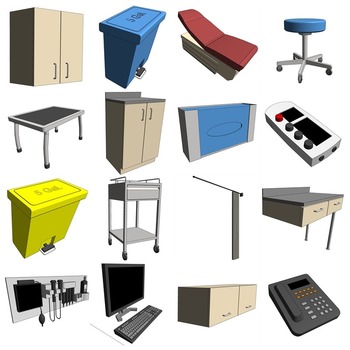 02 OPC / 13 Clinic_Consult, Cardiology - Pacemaker (Revit families) 