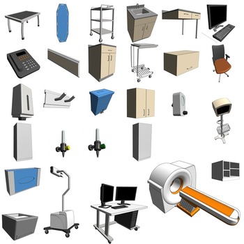 06 IMAGING / 07- CT  Scan (Revit families) 