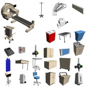 07 NUCLEAR MEDICINE/ 01 Gamma Camera - Dual Head (Revit families) 