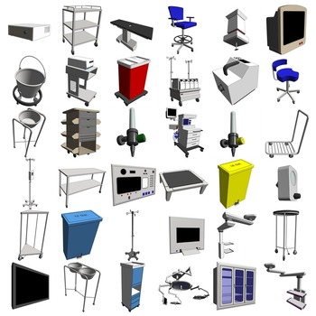 08 SURGERY/ 05 Operating Room - Cardiac (Revit families) 