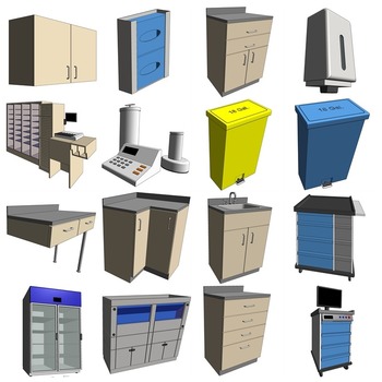 15 PHARMACY/ 01 Pharmacy - Dispensing (Revit families) 