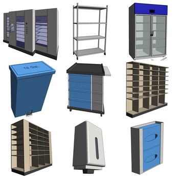 15 PHARMACY/ 03 Pharmacy - Store Area (Revit families) 