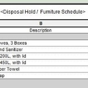 03 Disposal Hold (Revit families) 