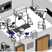 09 Operating Room - C-Section (Revit families) 