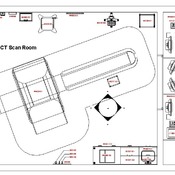 13 (CT Scan) Computed Tomography Room (Revit families) 