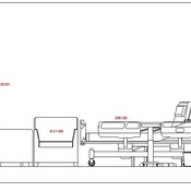 19 Single-Bed Patient room (Revit families) 