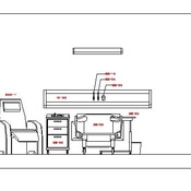 19 Single-Bed Patient room (Revit families) 