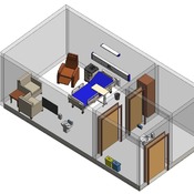 20 Isolation Room (Revit families) - bim1modeler. 20 Isolation Room ...